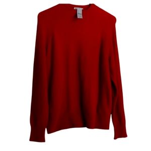 J Crew Red women's sweater